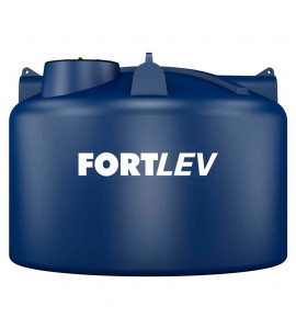 Tanque de Polietileno com Tampa de Rosca Azul Fortlev 15.000L