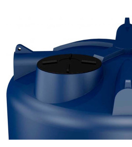 Tanque de Polietileno com Tampa de Rosca Azul Fortlev 15.000L