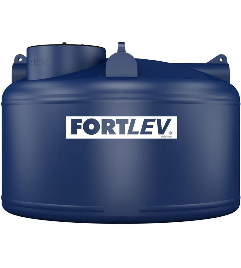 Caixa D'Água Em Polietileno Fortlev 5000 Litros Azul