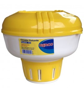 Clorador Flutuante Para Cloro Em Pastilhas Tabletes Piscinas Genco