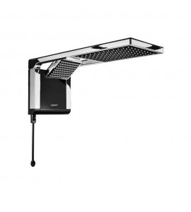 Chuveiro Acqua Duo Lorenzetti Black/Cromado 6800W