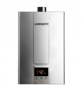 Aquecedor De Água A Gás Lz 1600de-i Inox Dig - Gn (gás de Rua)