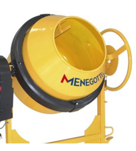 Betoneira 150 Litros com motor 1/2 hp e kit de segurança - Prime - Menegotti