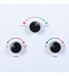 Aquecedor de Água a Gás Mecânico 15 Litros M15 (Reu M150) gn Rinnai