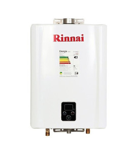 Aquecedor de Água Rinnai E21 Digital - Vazão 21 Litros - Branco - Gás gn