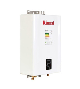 Aquecedor de Água Rinnai E21 Digital - Vazão 21 Litros - Branco - Gás gn