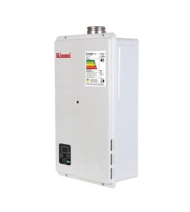Aquecedor de Água Rinnai E33 Digital - Vazão 32,5 Litros - Branco - Gás Natural (gn)