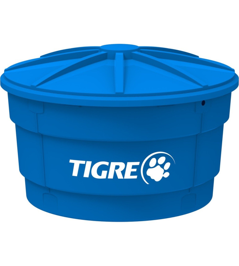 Caixa d'Água com Tampa 3000 Litros - Tigre